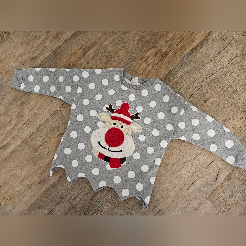 Reindeer Sweatshirts Size 3-4